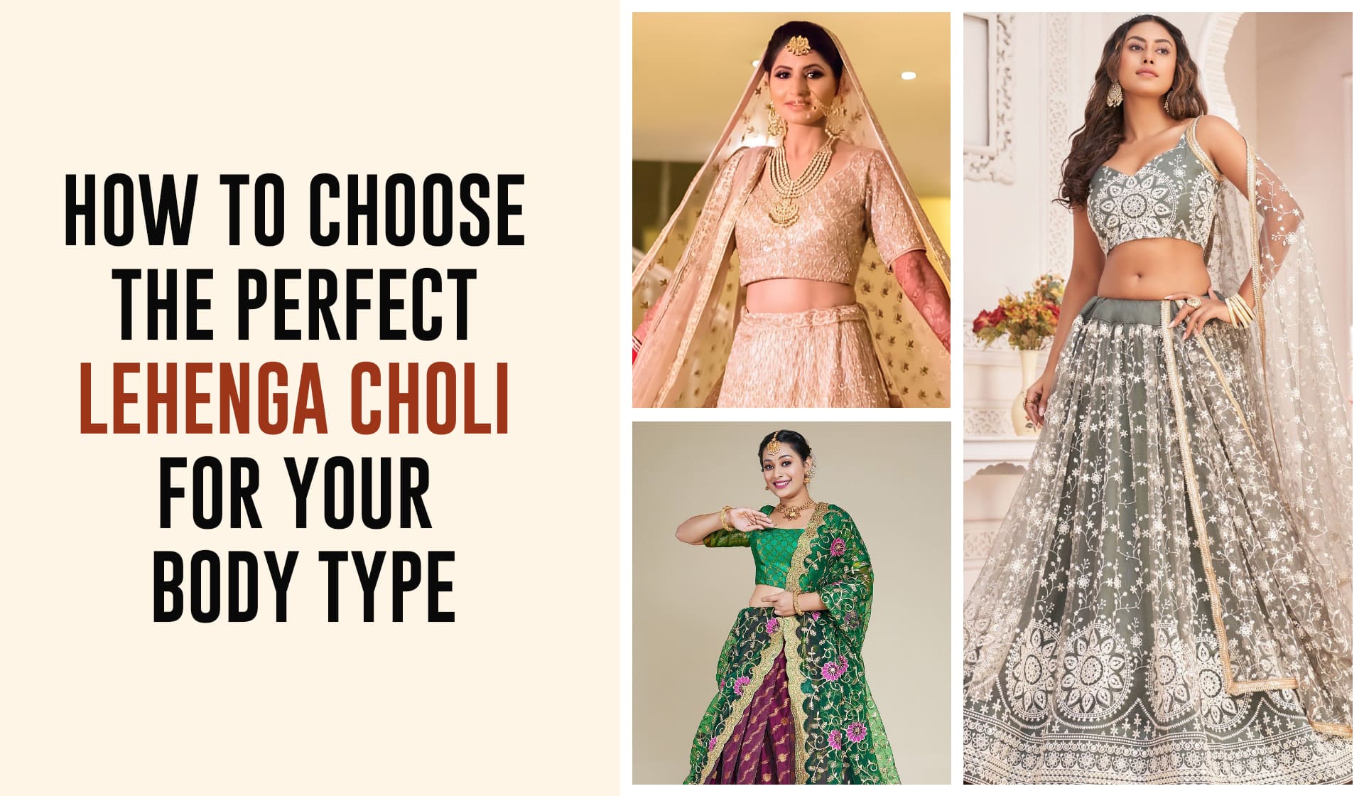 How to Choose the Perfect Lehenga Choli for Your Body Type