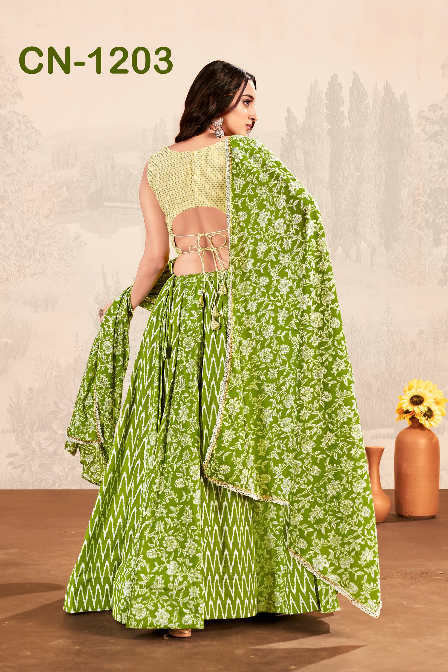 Tropical Parrot Green